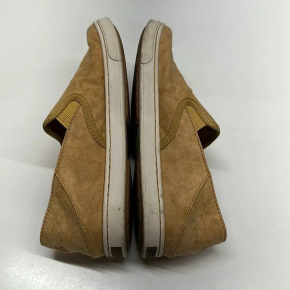Olukai Pehuea Shoes Sneakers Canvas Slip On Drop Heel Tan Brown Women's Size 6.5 - Picture 5 of 8